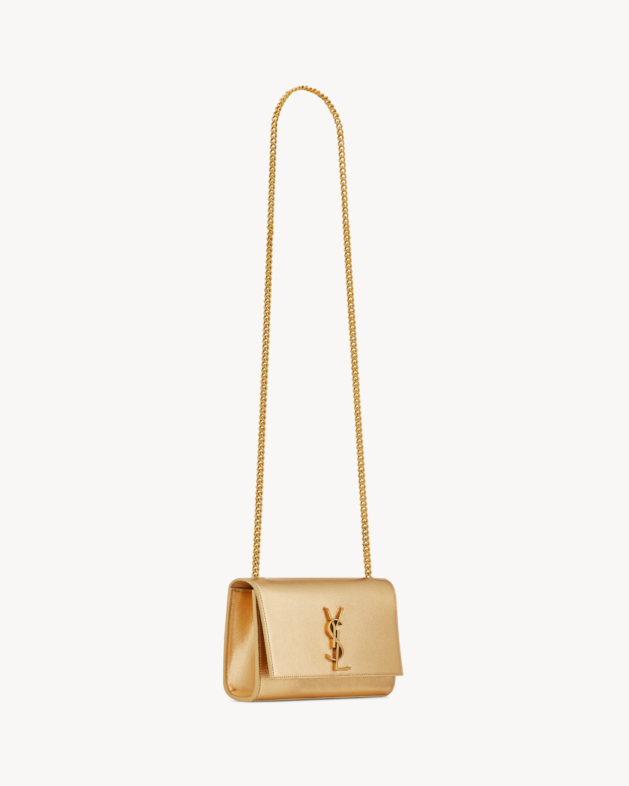 YSL KATE SMALL IN METALLIC LEATHER - Image 2